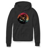 OFFROAD RETRO JEEP BLACK HOODIE