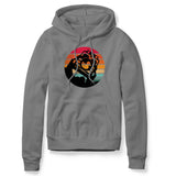 OFFROAD RETRO JEEP GRAY HOODIE