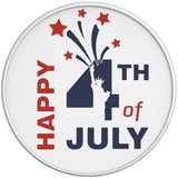 RED AND BLUE HAPPY 4TH JULY
