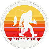 SASQUATCH FISHING PEARL  WHITE CARBON FIBER TIRE COVER