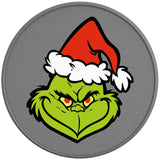 The Grinch Silver Carbon Fiber Tire Cover