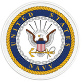 UNITED STATES NAVY PEARL WHITE CARBON FIBER TIRE COVER