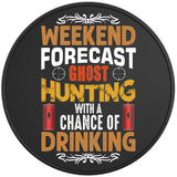 WEEKEND FORCAST HUNTING BLACK TIRE COVER