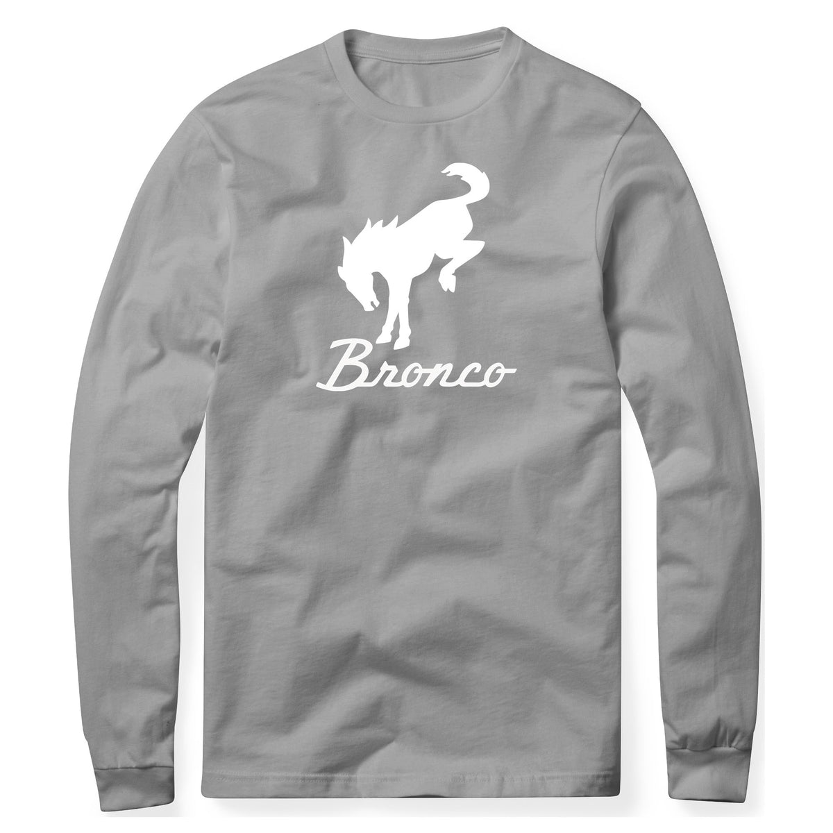 White bronco sweatshirt deals