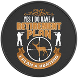 YES I DO HAVE A RETIREMENT PLAN BLACK CARBON FIBER TIRE COVER
