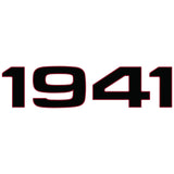 1941 JEEP GLADIATOR HOOD DECALS