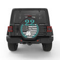 22 AWARENESS PEARL  WHITE CARBON FIBER TIRE COVER