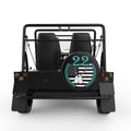 22 AWARENESS BLACK TIRE COVER FOR MOKE