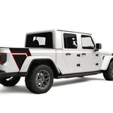 2 Tone Bedside Stripe Kit Decal For Jeep Gladiator