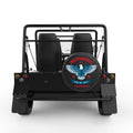 4TH JULY INDEPENDENCE DAY EAGLE BLACK CARBON FIBER TIRE COVER FOR MOKE