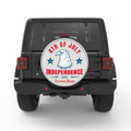 4TH JULY EAGLE BLACK TIRE COVER