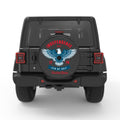 4TH JULY INDEPENDENCE DAY EAGLE BLACK CARBON FIBER TIRE COVER