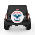 4TH JULY INDEPENDENCE DAY EAGLE WHITE TIRE COVER