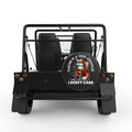 99 PER CENT CHANCE I DONT CARE BLACK CARBON FIBER TIRE COVER FOR MOKE