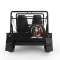 99 PER CENT CHANCE I DONT CARE BLACK TIRE COVER FOR MOKE