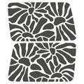 ABSTRACT FLOWERS QUARTER WINDOW DRIVER & PASSENGER DECALS