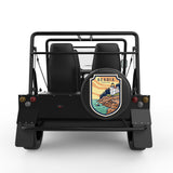 ACADIA BLACK CARBON FIBER TIRE COVER FOR MOKE