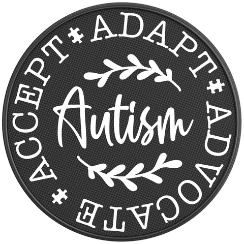 Accept Adapt Advocate PEARL  WHITE CARBON FIBER TIRE COVER