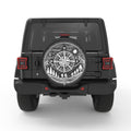 ADVENTURE COMPASS PEARL  WHITE CARBON FIBER TIRE COVER