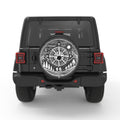 ADVENTURE COMPASS BLACK CARBON FIBER TIRE COVER