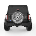 ADVENTURE COMPASS BLACK CARBON FIBER TIRE COVER
