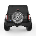 ADVENTURE COMPASS BLACK TIRE COVER