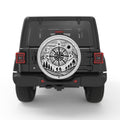 ADVENTURE COMPASS BLACK TIRE COVER
