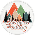 ADVENTURE IS CALLING BLACK TIRE COVER