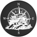 ADVENTURE OFF ROAD COMPASS BLACK TIRE COVER