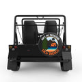 AINT NO MOUNTAIN HIGH ENOUGH BLACK CARBON FIBER TIRE COVER FOR MOKE