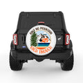 AINT NO MOUNTAIN HIGH ENOUGH WHITE TIRE COVER