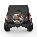 ALIGATOR BLACK CARBON FIBER TIRE COVER