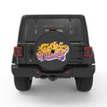 ALOHA BLACK CARBON FIBER TIRE COVER