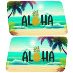 ALOHA SUMMER BEACH QUARTER WINDOW DRIVER & PASSENGER DECALS