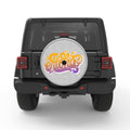 ALOHA WHITE TIRE COVER