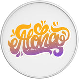 ALOHA WHITE TIRE COVER