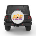 ALOHA SILVER CARBON FIBER TIRE COVER