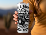 ALWAYS TAKE THE SCENIC ROUTE 20 OZ TUMBLER