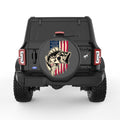 AMERICAN BASS FISH BLACK CARBON FIBER TIRE COVER