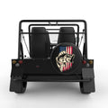 AMERICAN BASS FISH BLACK TIRE COVER FOR MOKE
