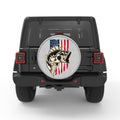 AMERICAN BASS FISH WHITE TIRE COVER
