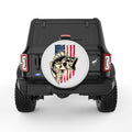AMERICAN BASS FISH PEARL  WHITE CARBON FIBER TIRE COVER