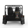 AMERICAN EAGLE ARMY VETERAN BLACK TIRE COVER FOR MOKE