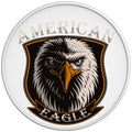 AMERICAN EAGLE WHITE TIRE COVER