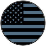 AMERICAN FLAG AREA 51 BLACK CARBON FIBER TIRE COVER