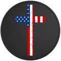 American Flag Cross