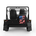 AMERICAN FLAG EAGLE BLACK TIRE COVER FOR MOKE