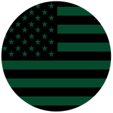 AMERICAN FLAG ERUPTION GREEN