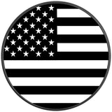 AMERICAN FLAG OXFORD WHITE BLACK CARBON FIBER TIRE COVER