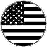 AMERICAN FLAG OXFORD WHITE SILVER CARBON FIBER TIRE COVER
